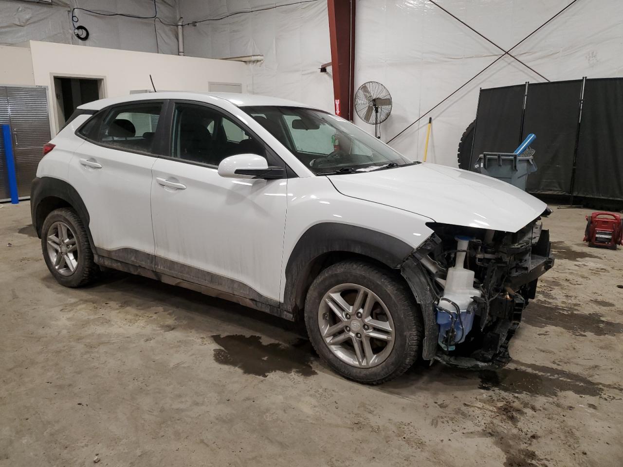 2021 Hyundai Kona VIN KM8K1CAA1MU600759 Copart auction photo, front end / mechanical damage thumbnail 4