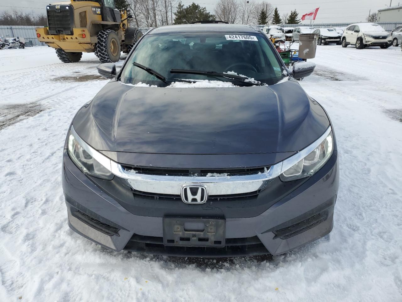 2017 Honda Civic VIN 2HGFC2F50HH022430 Copart auction photo, side / rear end damage thumbnail 5