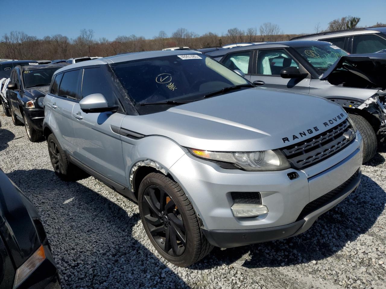 2015 Land Rover Range Rover VIN SALVR2BG1FH028359 Copart auction photo, front end damage thumbnail 4