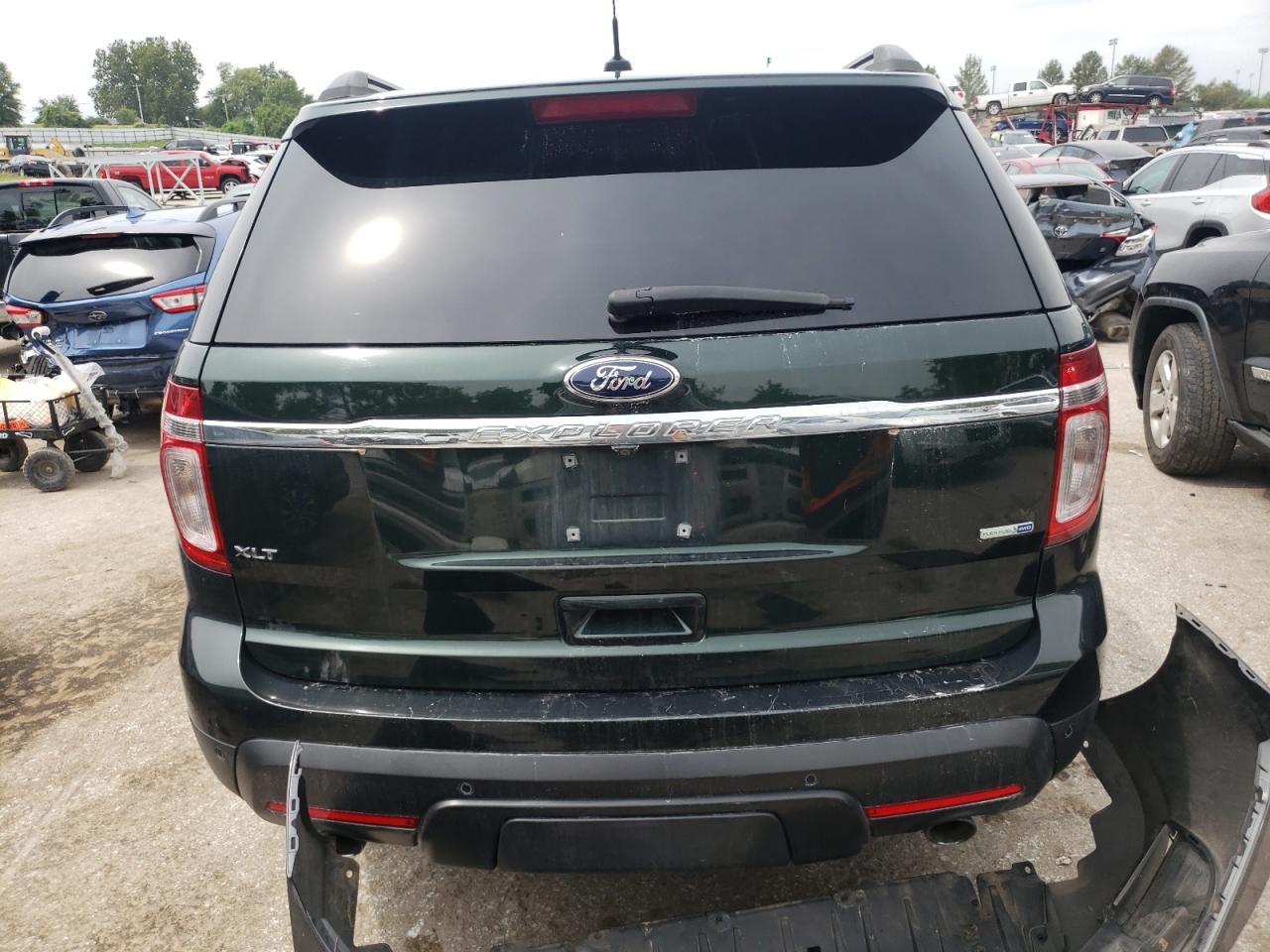 2013 Ford Explorer VIN 1FM5K8D84DGC31037 Copart auction photo, front end damage thumbnail 6