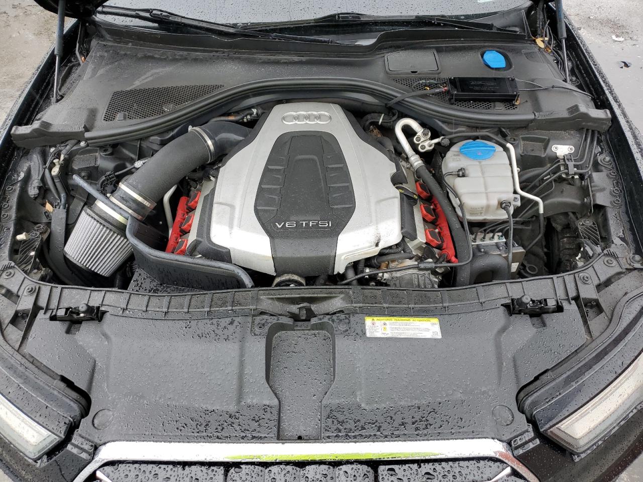 2016 Audi A6 VIN WAUFGAFC1GN125418 Copart auction photo, rear end / side damage thumbnail 13