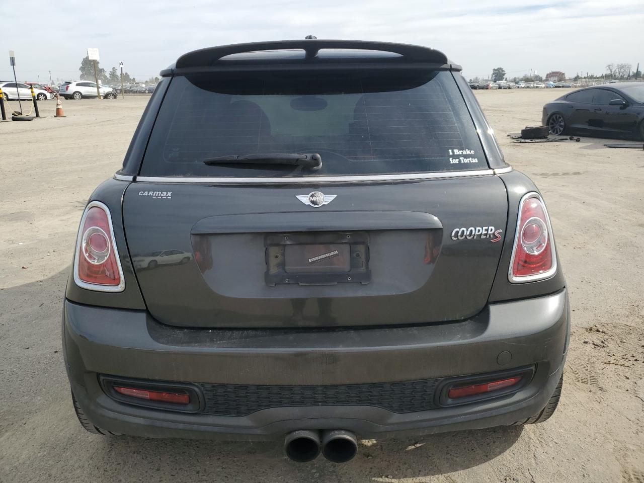 2013 MINI Cooper VIN WMWSV3C58DT478574 Copart auction photo, front end damage thumbnail 6