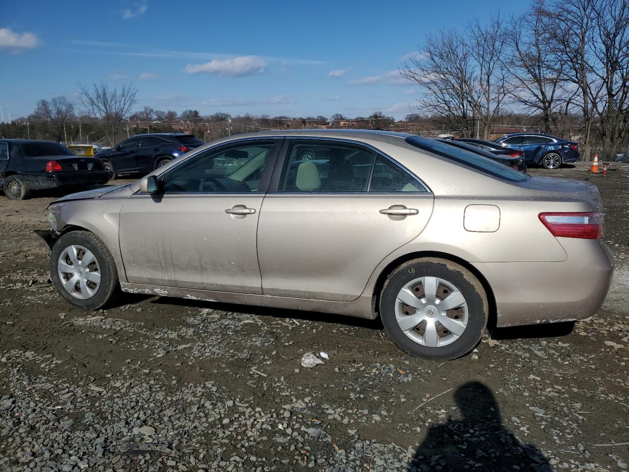 2008 Toyota Camry VIN 4T1BE46K08U198668 Copart auction photo, front end / minor dent/scratches damage thumbnail 2