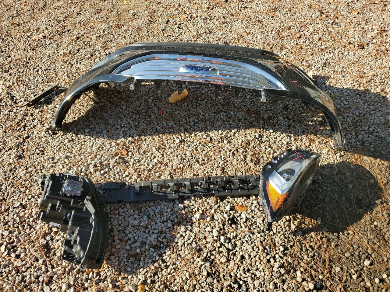 2022 Ford Edge VIN 2FMPK4J99NBA12243 Copart auction photo, front end damage thumbnail 13