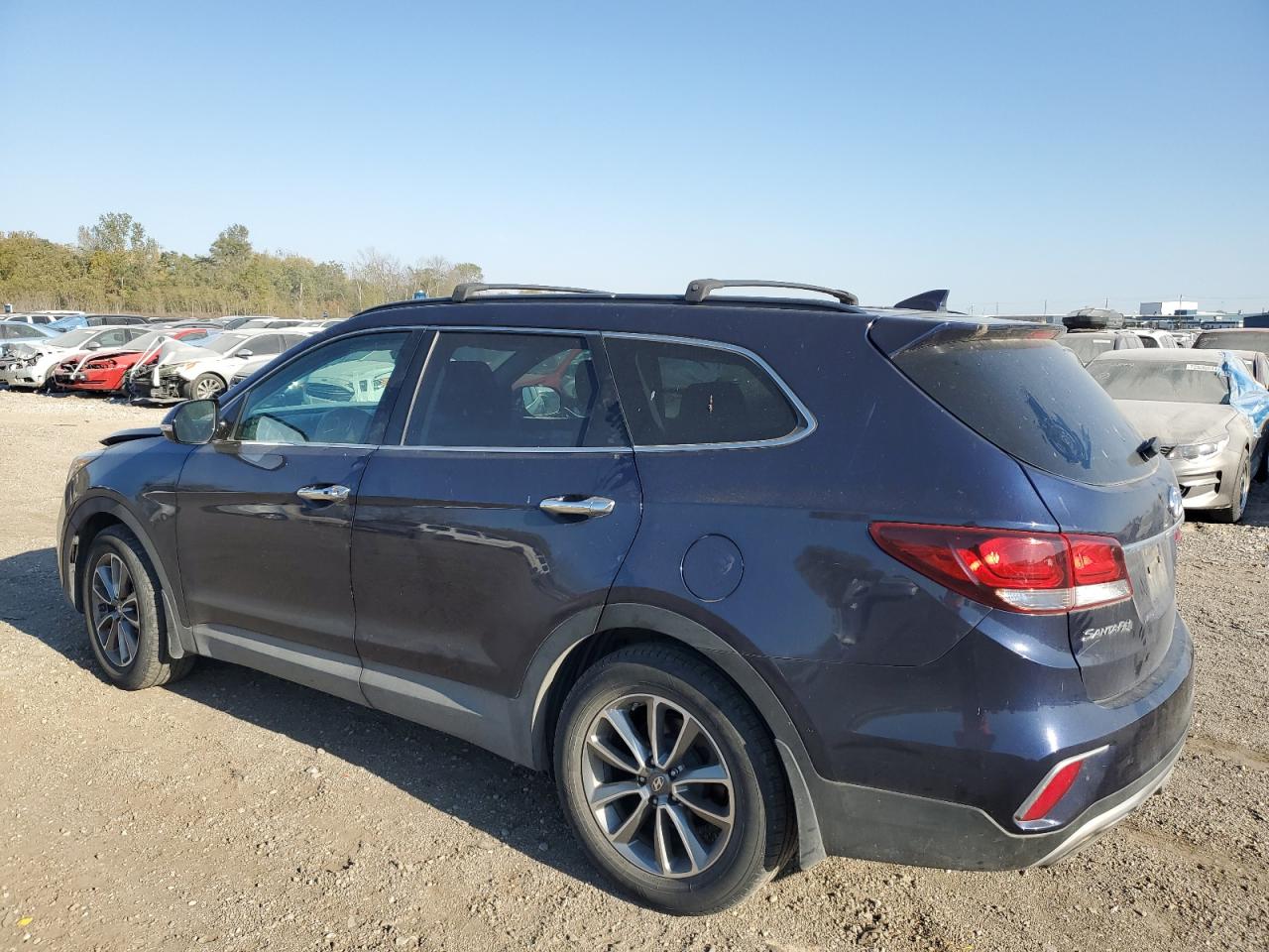2018 Hyundai Santa Fe VIN KM8SNDHF3JU260957 Copart auction photo, front end damage thumbnail 2