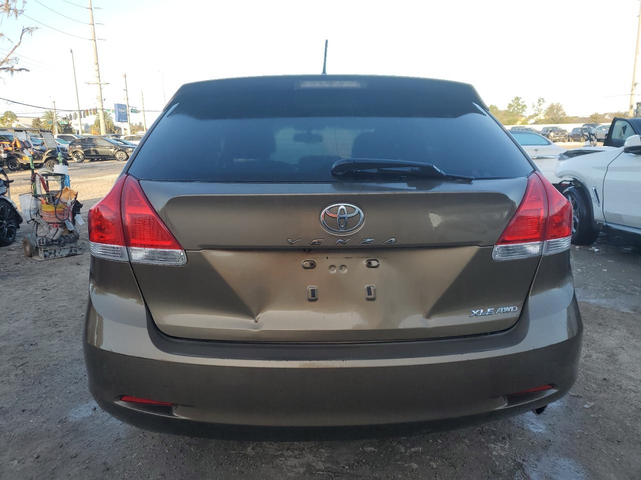 2012 Toyota Venza VIN 4T3BA3BB0CU033294 Copart auction photo, side / front end damage thumbnail 6