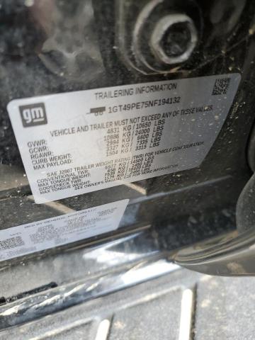 2022 GMC Sierra VIN 1GT49PE75NF194132 Copart auction photo, undercarriage damage thumbnail 12