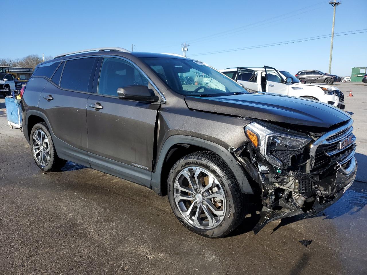 2019 GMC Terrain VIN 3GKALPEX3KL196360 Copart auction photo, front end / minor dent/scratches damage thumbnail 4
