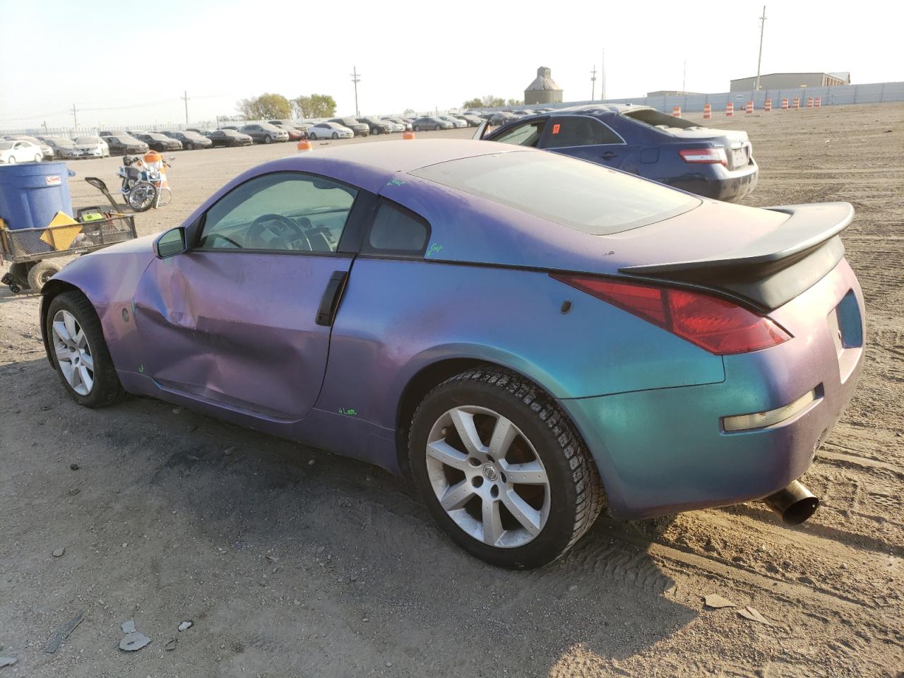 2005 Nissan 350Z VIN JN1AZ34D45M609202 Copart auction photo, all over damage thumbnail 2