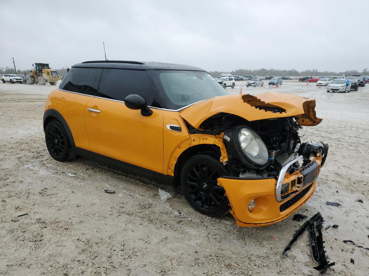 2015 MINI Cooper VIN WMWXM5C50F3A56759 Copart auction photo, front end damage thumbnail 4