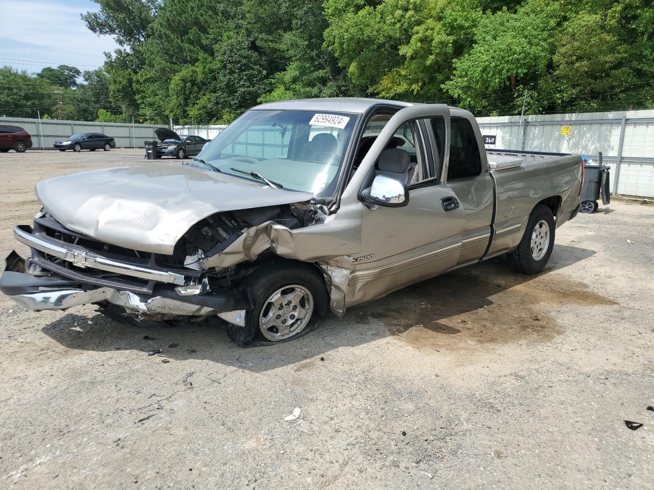 1999 Chevrolet Silverado VIN 2GCEC19V0X1211151