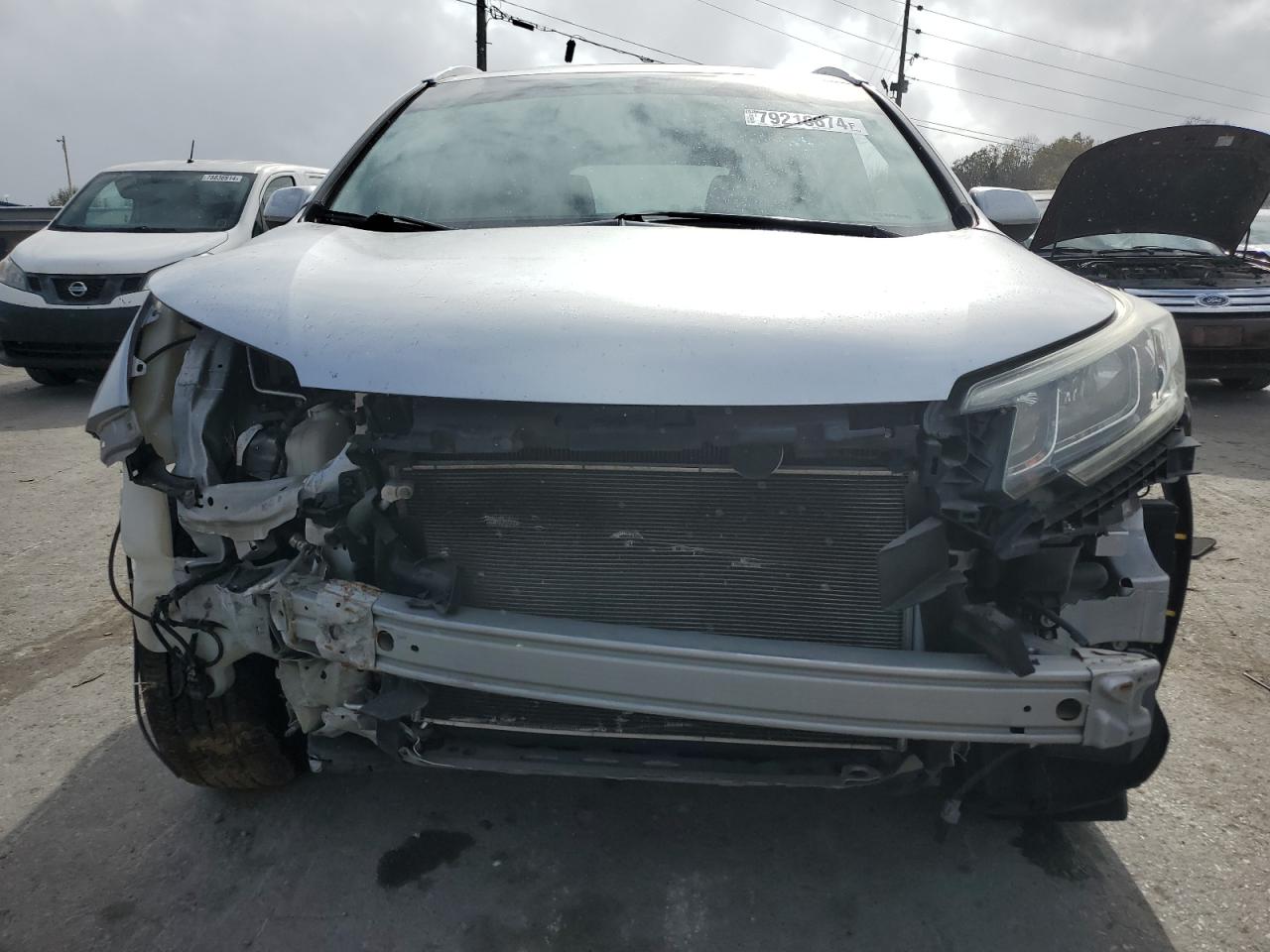 2015 Honda CR-V VIN 2HKRM3H72FH538760 Copart auction photo, front end damage thumbnail 5