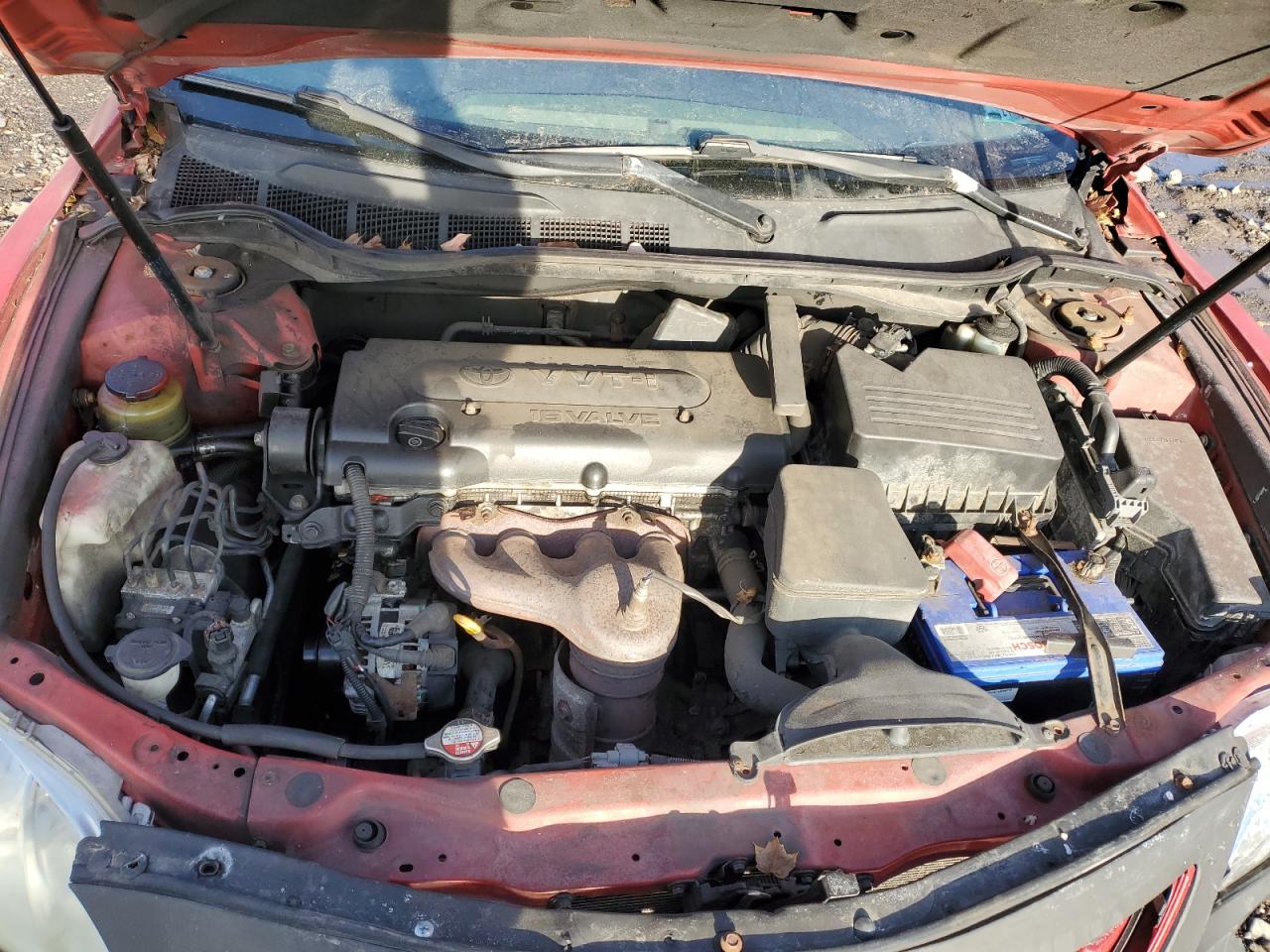 2007 Toyota Camry VIN 4T1BE46K77U030122 Copart auction photo, front end / side damage thumbnail 11