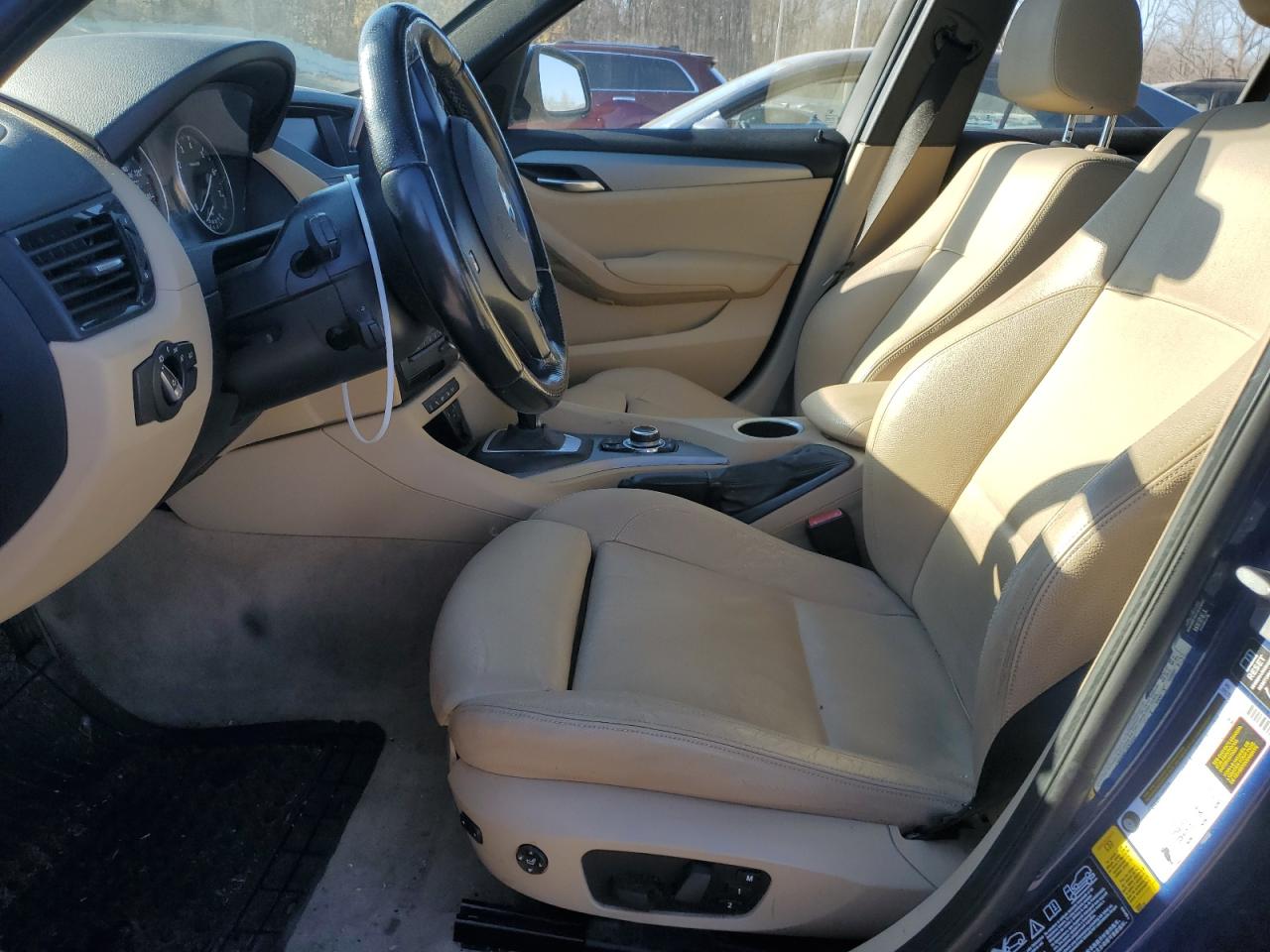 2014 BMW X1 VIN WBAVL1C53EVY22521 Copart auction photo, front end / minor dent/scratches damage thumbnail 7