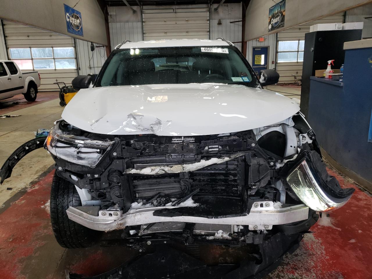 2021 Ford Explorer VIN 1FMSK8DH9MGB13780 Copart auction photo, front end damage thumbnail 5