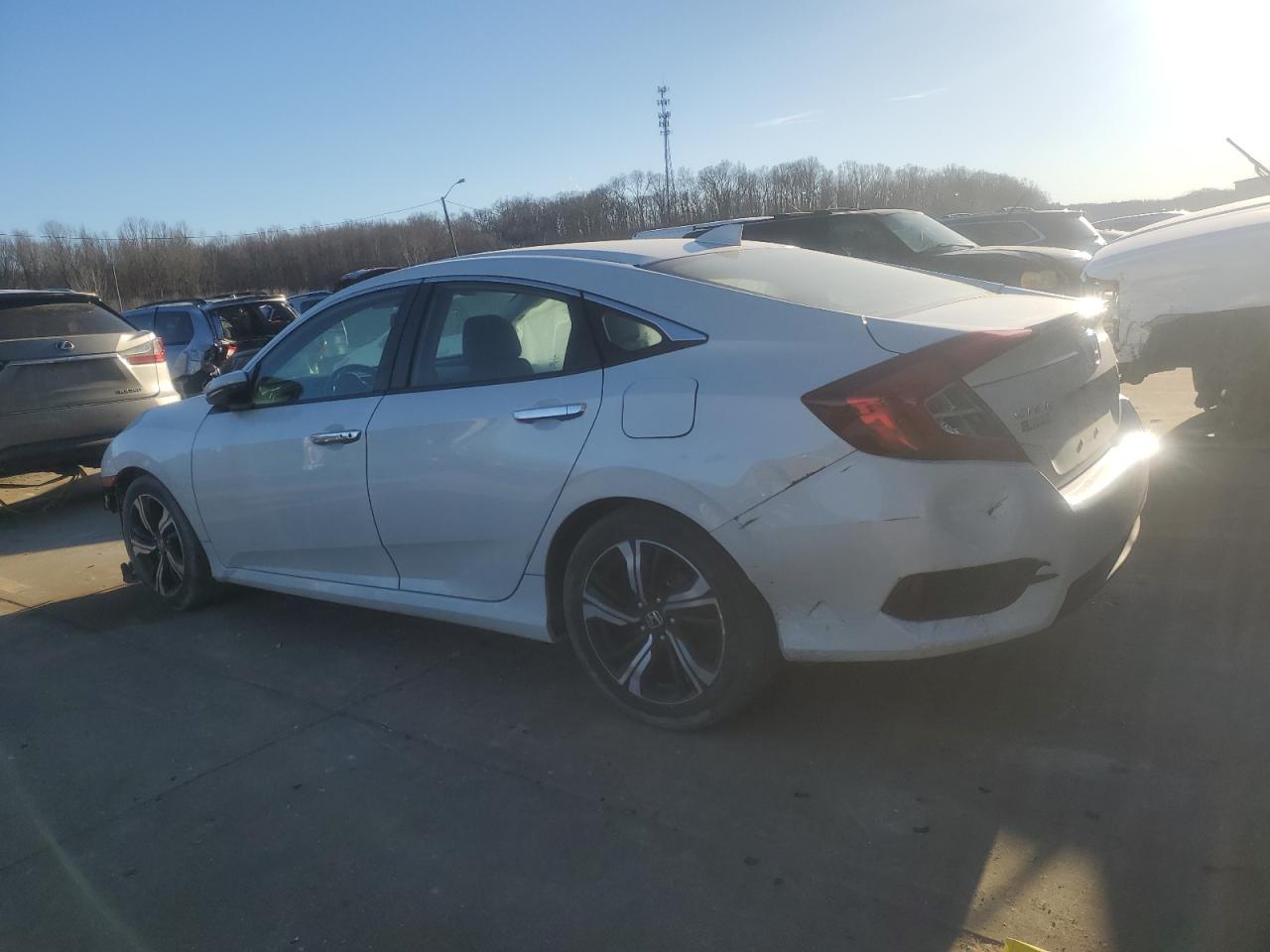 2017 Honda Civic VIN 19XFC1F97HE019404 Copart auction photo, front end damage thumbnail 2