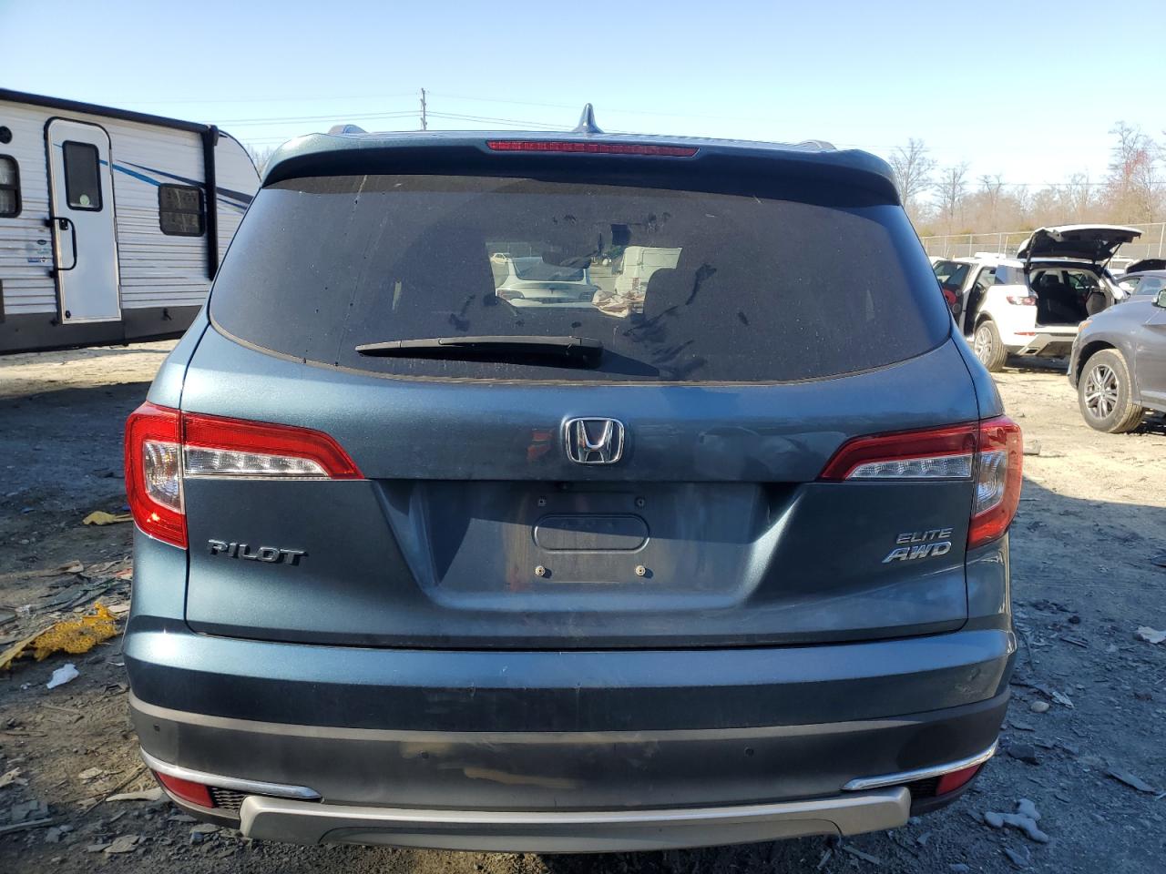 2020 Honda Pilot VIN 5FNYF6H02LB003268 Copart auction photo, front end / mechanical damage thumbnail 6