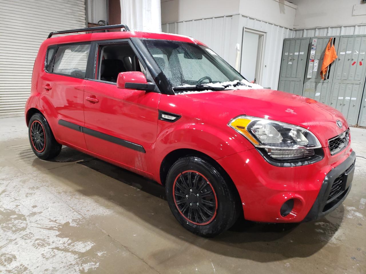 2013 KIA Soul VIN KNDJT2A54D7616556 Copart auction photo, vandalism damage thumbnail 4