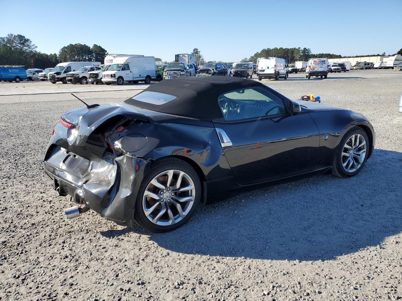 2014 Nissan 370Z VIN JN1AZ4FH3EM620195 Copart auction photo, rear end damage thumbnail 3