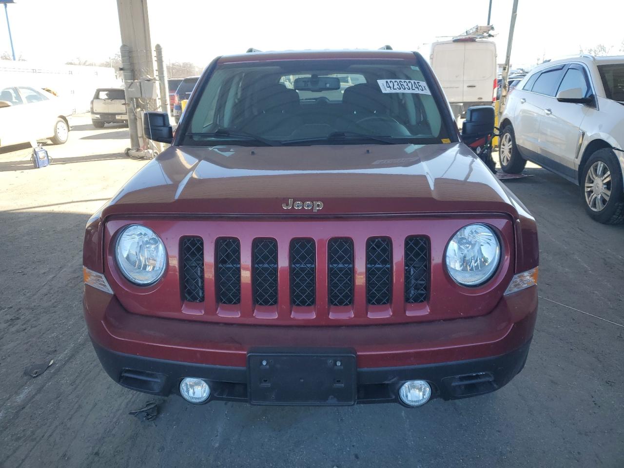 2014 Jeep Liberty (Patriot) VIN 1C4NJPFB9ED827905 Copart auction photo, rear end damage thumbnail 5