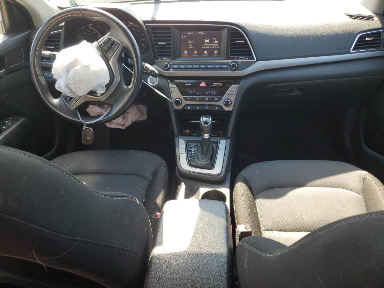 2018 Hyundai Elantra VIN 5NPD84LF0JH360374 Copart auction photo, front end damage thumbnail 8