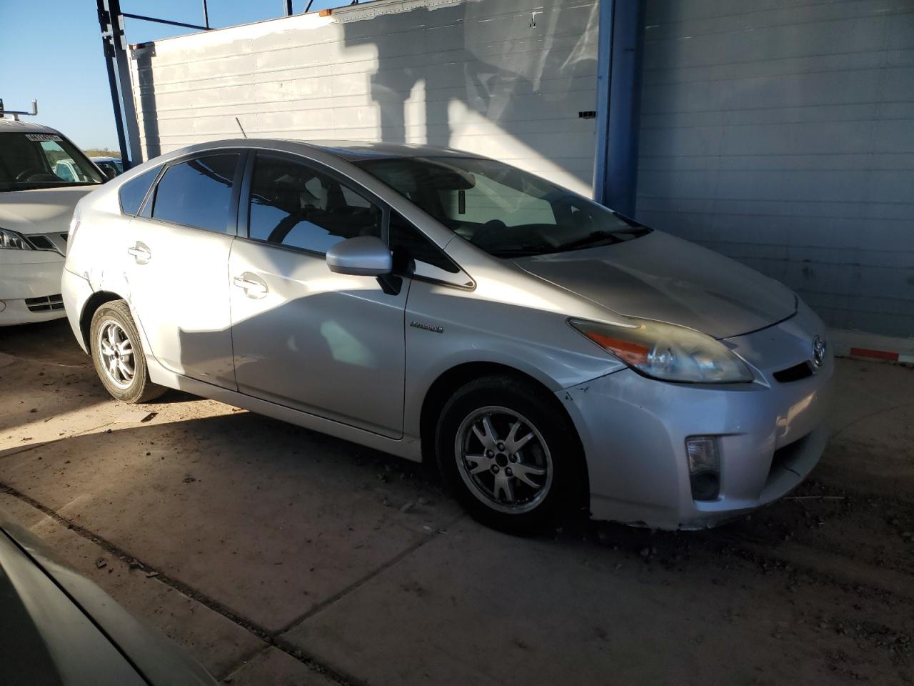 2010 Toyota Prius VIN JTDKN3DU2A0115628 Copart auction photo, front end / rear end damage thumbnail 4