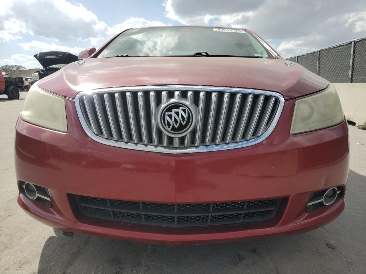 2010 Buick LaCrosse VIN 1G4GC5EG5AF218423 Copart auction photo, rear end / side damage thumbnail 5