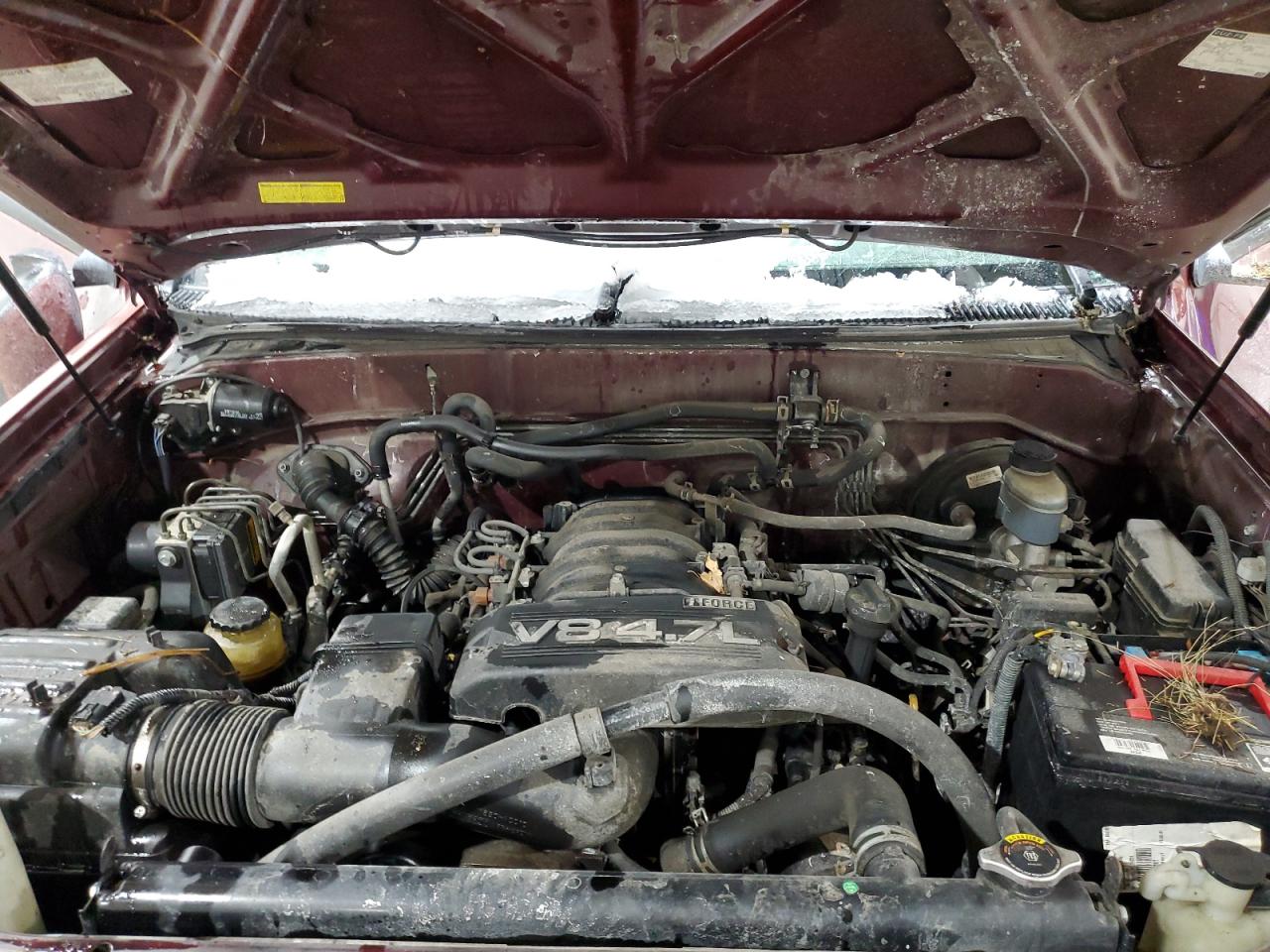 2007 Toyota Sequoia VIN 5TDZT34A07S284739 Copart auction photo, rollover damage thumbnail 11