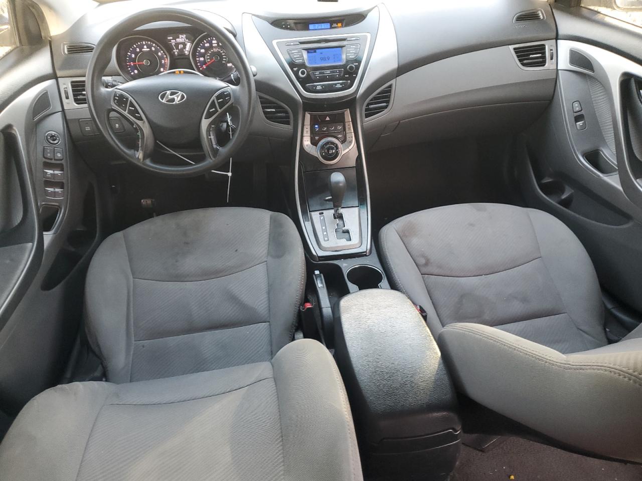 2013 Hyundai Elantra VIN 5NPDH4AE1DH300909 Copart auction photo, rear end damage thumbnail 8