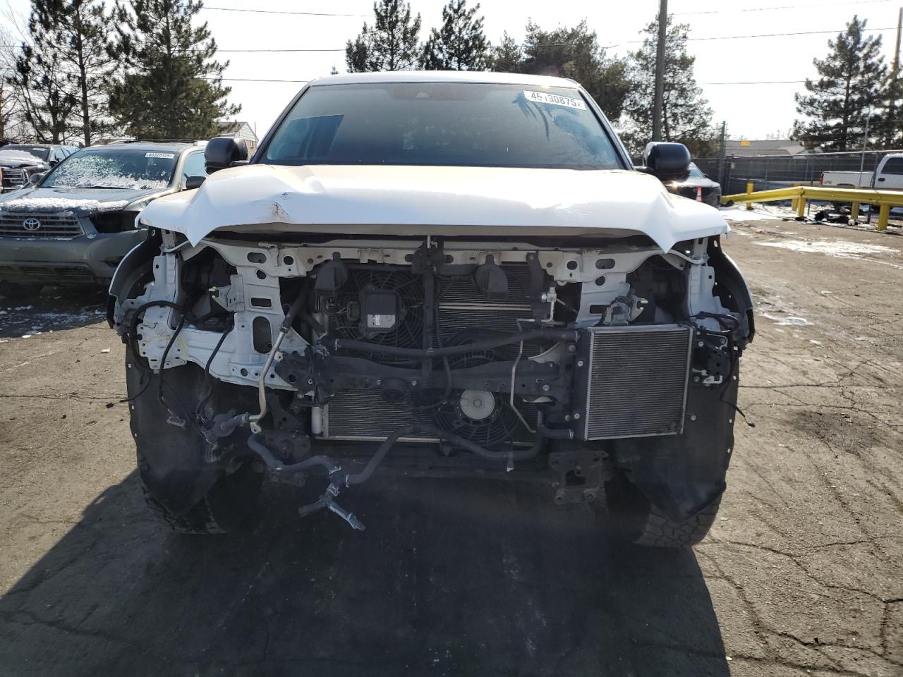 2022 Toyota Tundra VIN 5TFPC5DBXNX002089 Copart auction photo, front end damage thumbnail 5