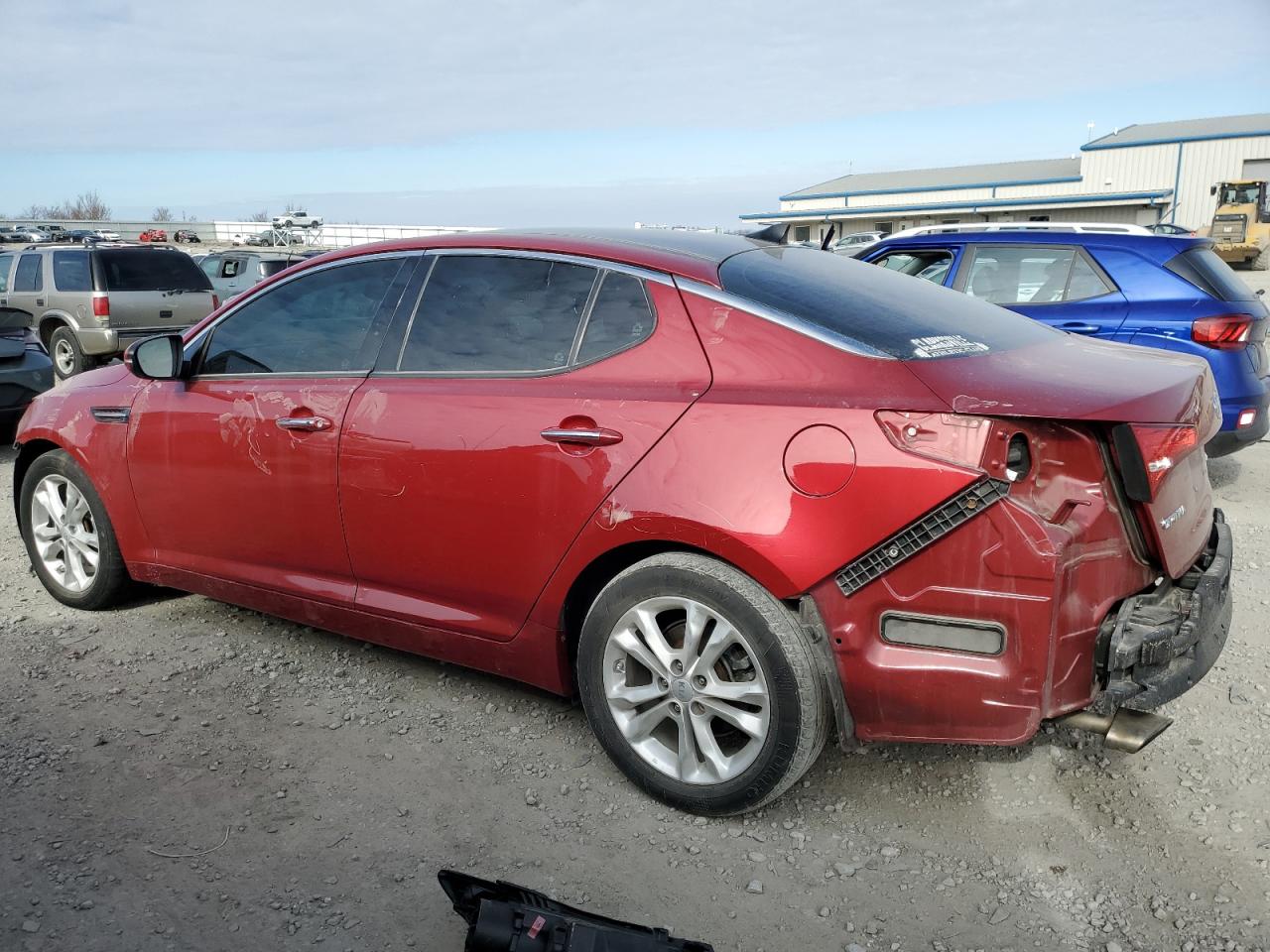 2012 KIA Optima VIN 5XXGN4A70CG036101 Copart auction photo, front end damage thumbnail 2