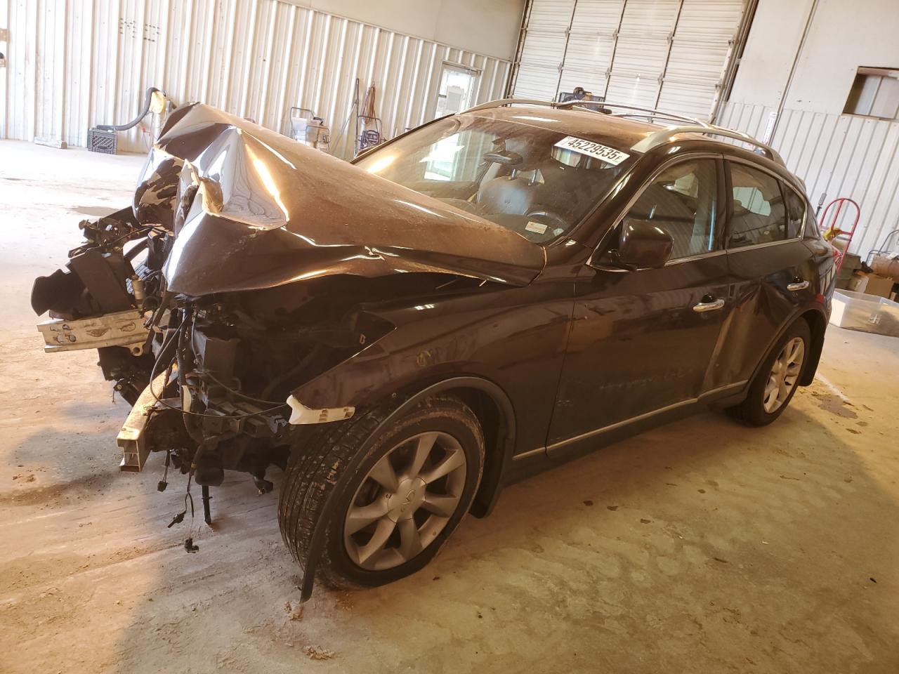2008 Infiniti EX VIN JNKAJ09F58M357458