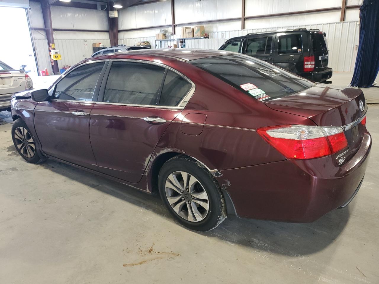 2014 Honda Accord VIN 1HGCR2F31EA060534 Copart auction photo, front end / rear end damage thumbnail 2