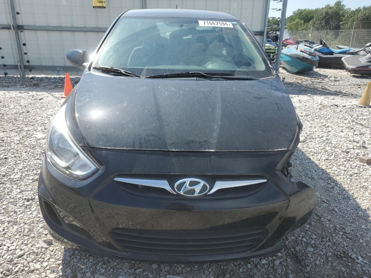 2017 Hyundai Accent VIN KMHCT4AE5HU339276 Copart auction photo, all over damage thumbnail 5
