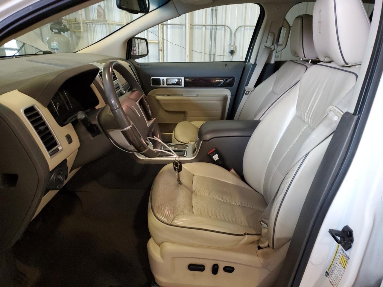 2009 Lincoln MKX VIN 2LMDU88C19BJ09520 Copart auction photo, front end damage thumbnail 7