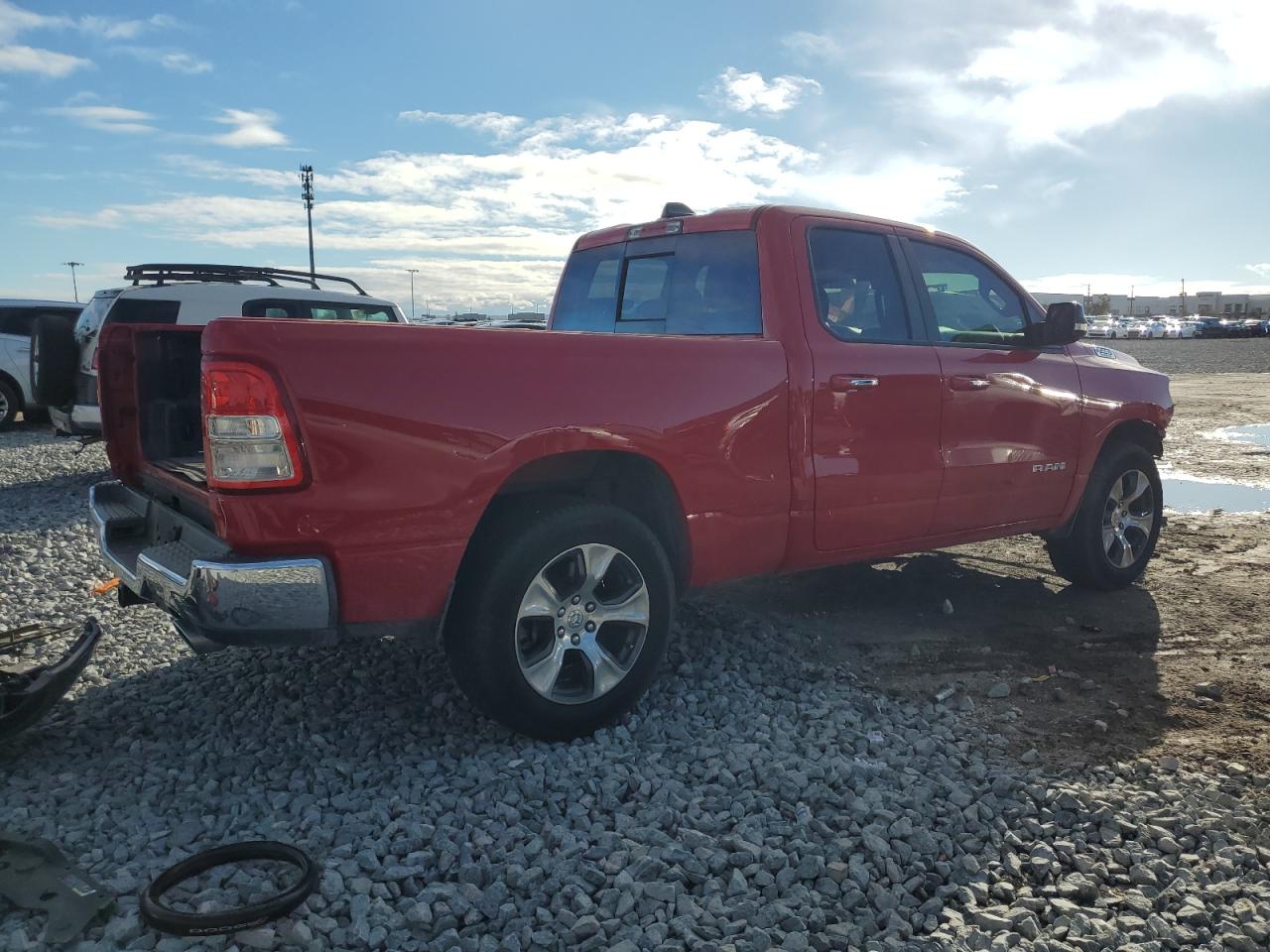 2019 RAM 1500 VIN 1C6SRFBT2KN865283 Copart auction photo, rear end / front end damage thumbnail 3