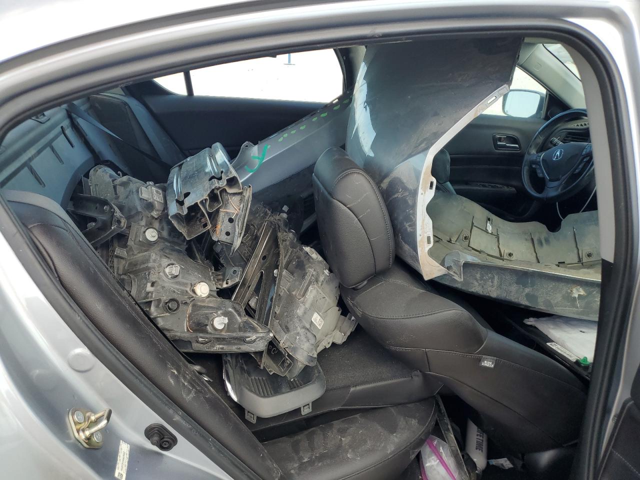2017 Acura ILX VIN 19UDE2F36HA011057 Copart auction photo, all over damage thumbnail 11