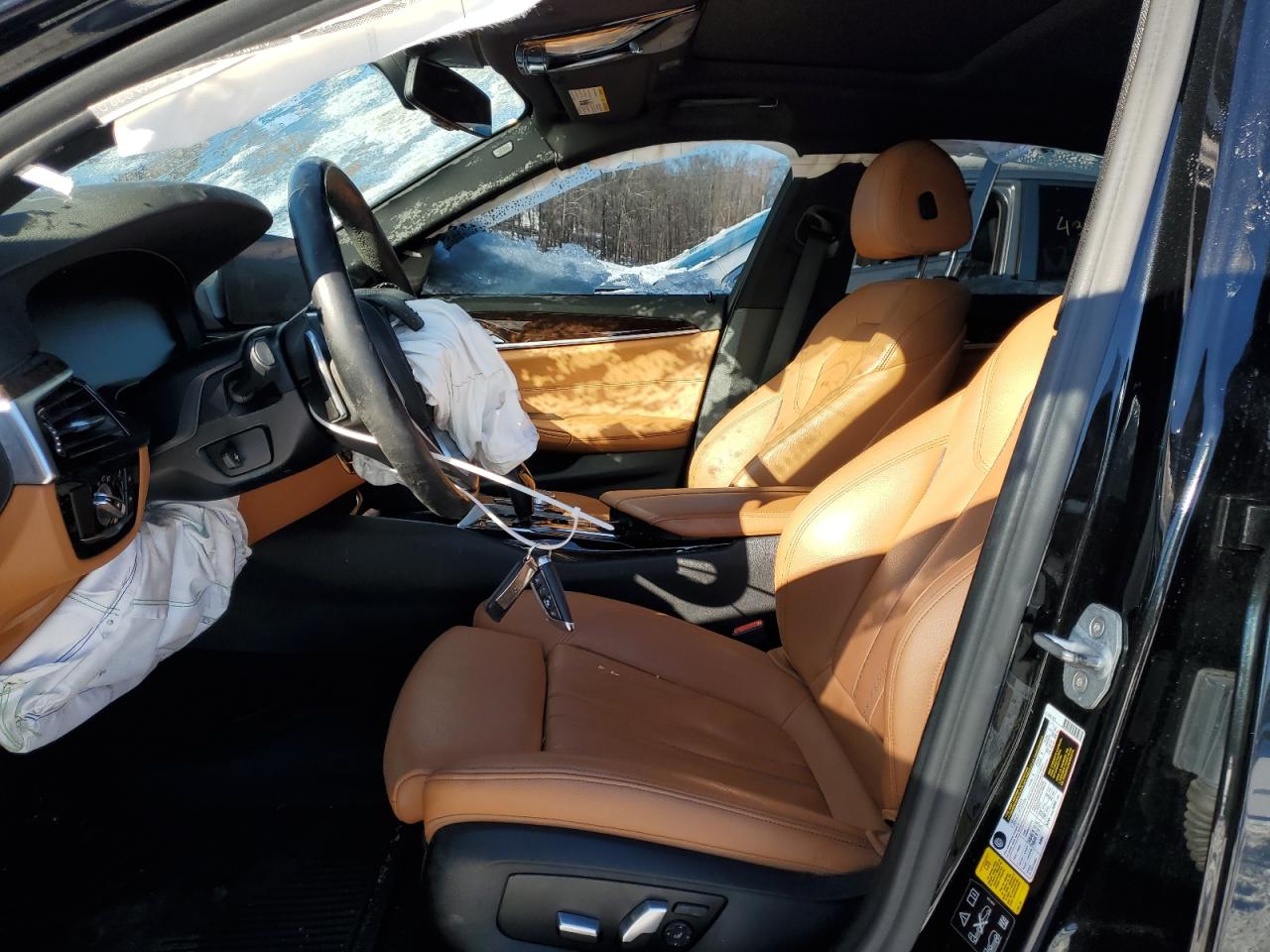 2020 BMW 5er VIN WBAJR7C0XLCD58918 Copart auction photo, front end / minor dent/scratches damage thumbnail 7