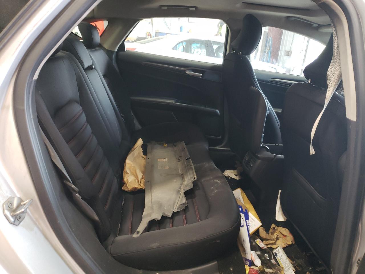 2016 Ford Fusion VIN 3FA6P0H77GR365105 Copart auction photo, front end / burn damage thumbnail 10