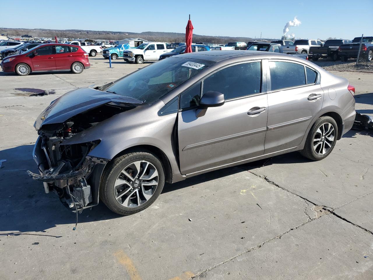 2013 Honda Civic VIN 2HGFB2F98DH514896
