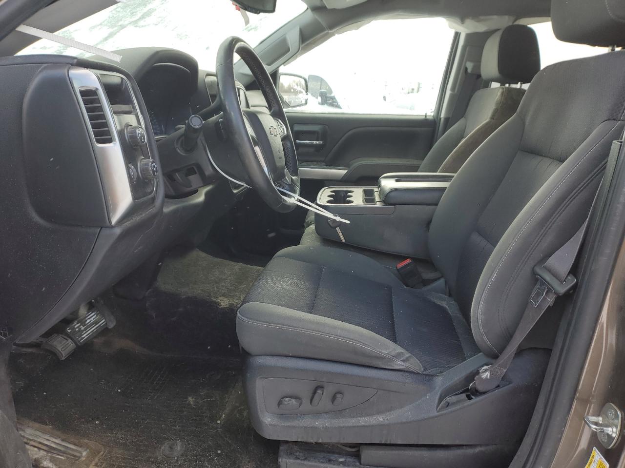 2014 Chevrolet Silverado VIN 1GCVKREH4EZ397119 Copart auction photo, side / rear end damage thumbnail 7