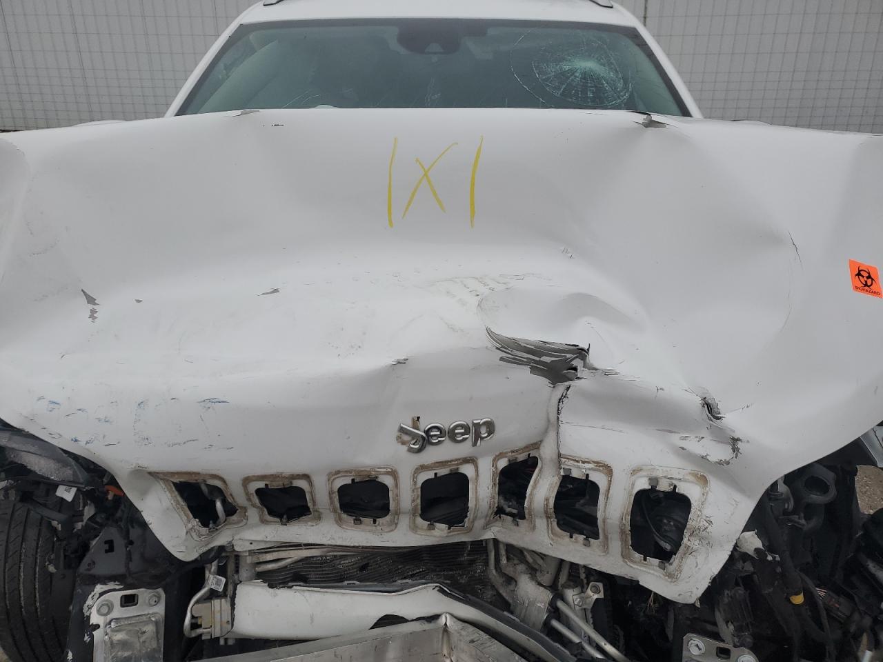 2021 Jeep Grand Cherokee VIN 1C4PJLCBXMD135009 Copart auction photo, front end damage thumbnail 13