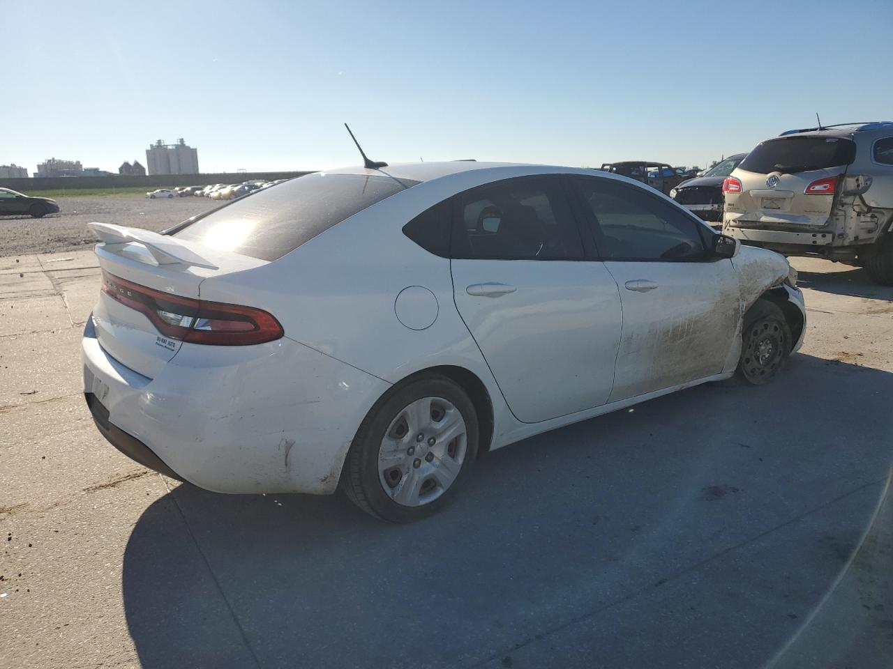 2015 Dodge Dart VIN 1C3CDFAA9FD353015 Copart auction photo, front end / undercarriage damage thumbnail 3