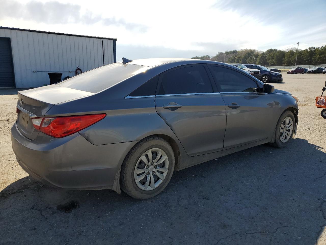 2011 Hyundai Sonata VIN 5NPEB4ACXBH242414 Copart auction photo, front end / minor dent/scratches damage thumbnail 3