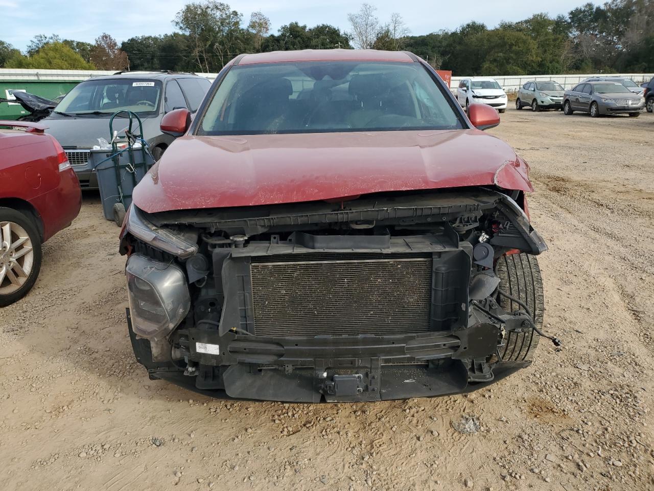 2019 Hyundai Santa Fe VIN 5NMS23AD3KH068690 Copart auction photo, front end / rear end damage thumbnail 5