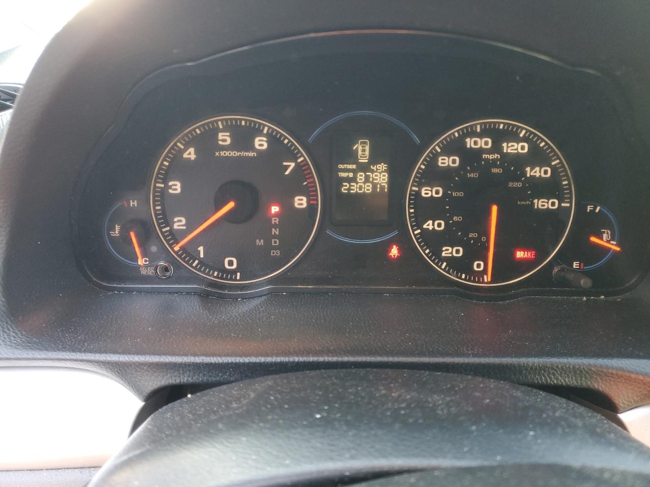 2004 Acura TSX VIN JH4CL96844C040767 Copart auction photo, all over damage thumbnail 9