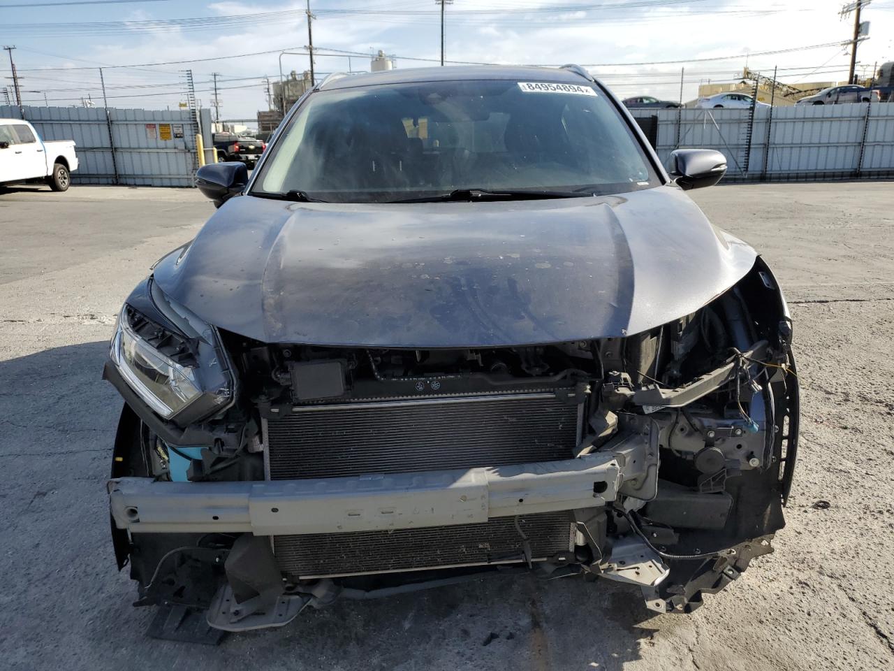 2021 Honda HR-V VIN 3CZRU5H56MM711613 Copart auction photo, front end damage thumbnail 5