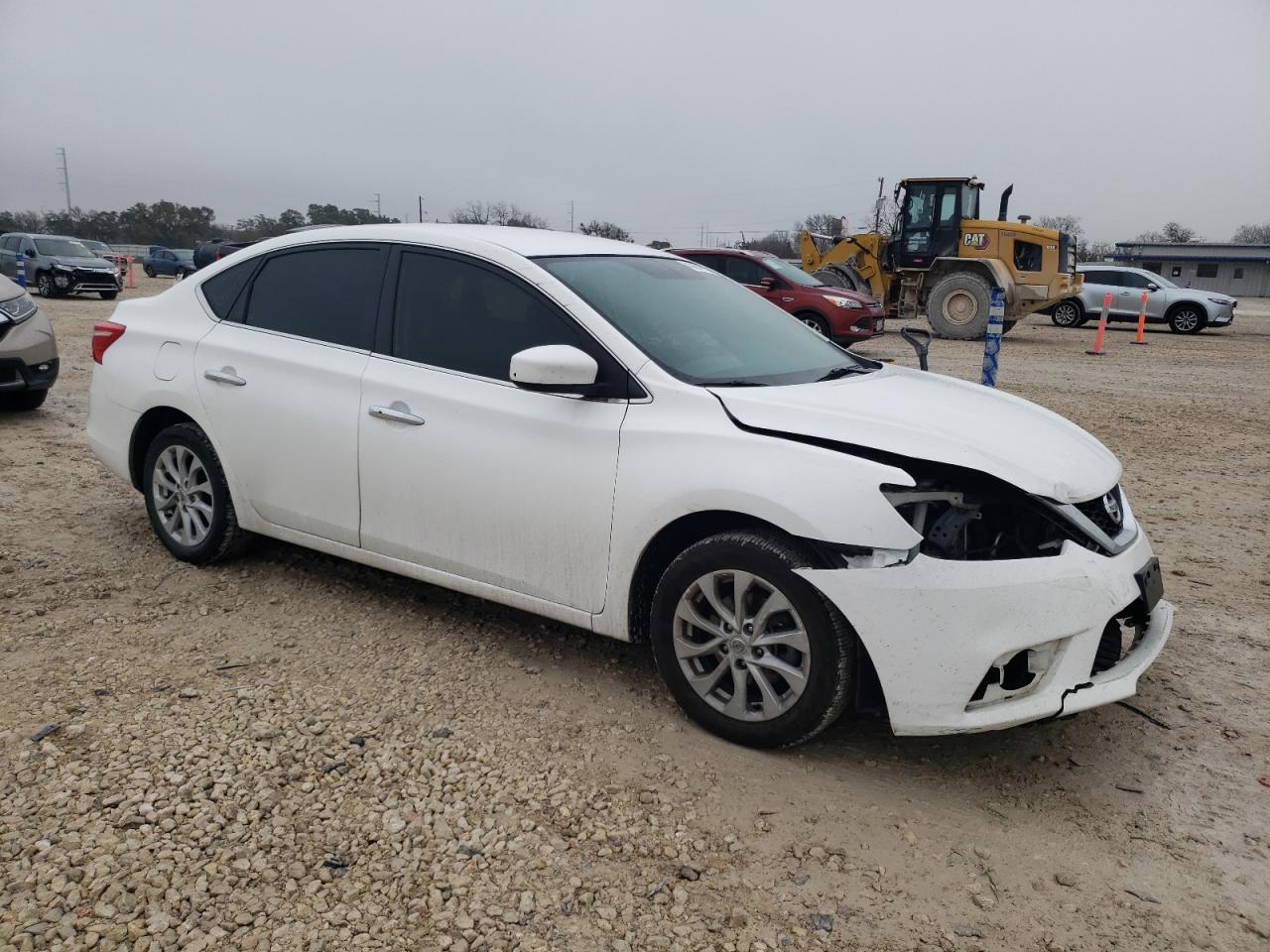2019 Nissan Sentra VIN 3N1AB7AP8KY288803 Copart auction photo, front end damage thumbnail 4