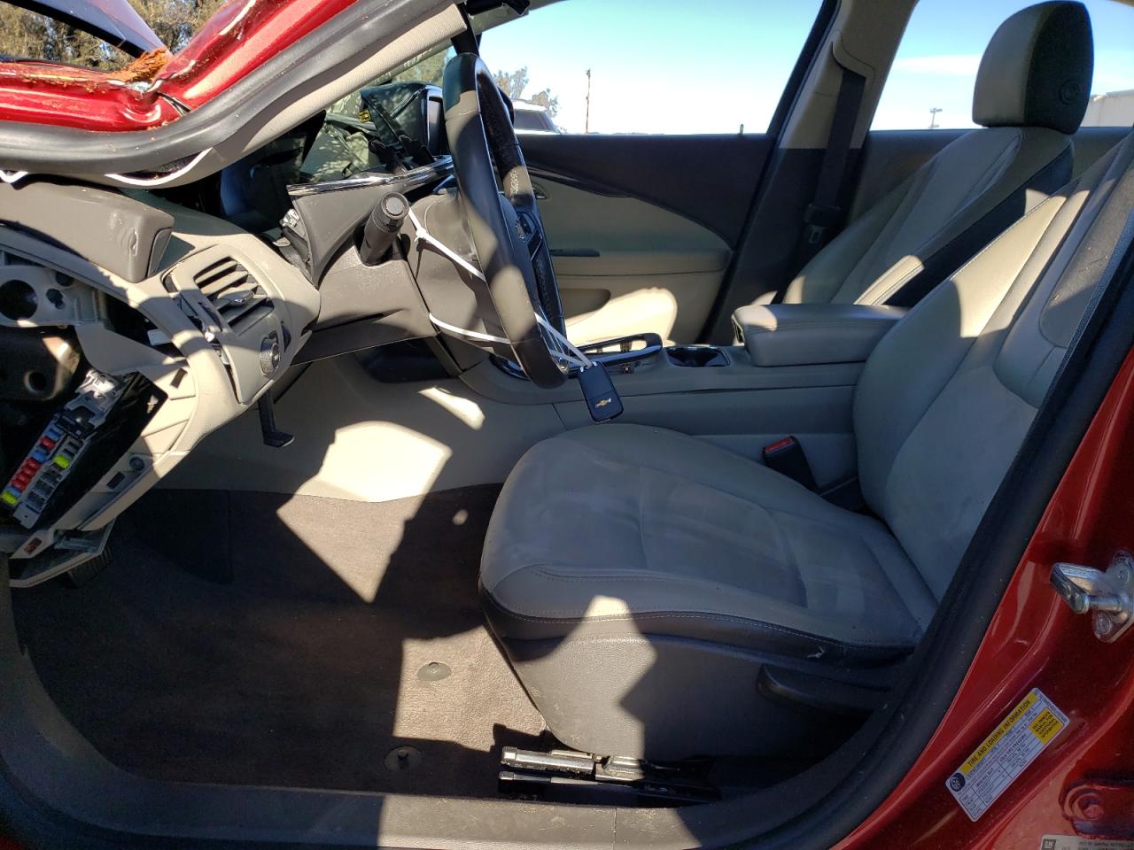 2013 Chevrolet Volt VIN 1G1RH6E45DU107440 Copart auction photo, top/roof / side damage thumbnail 7