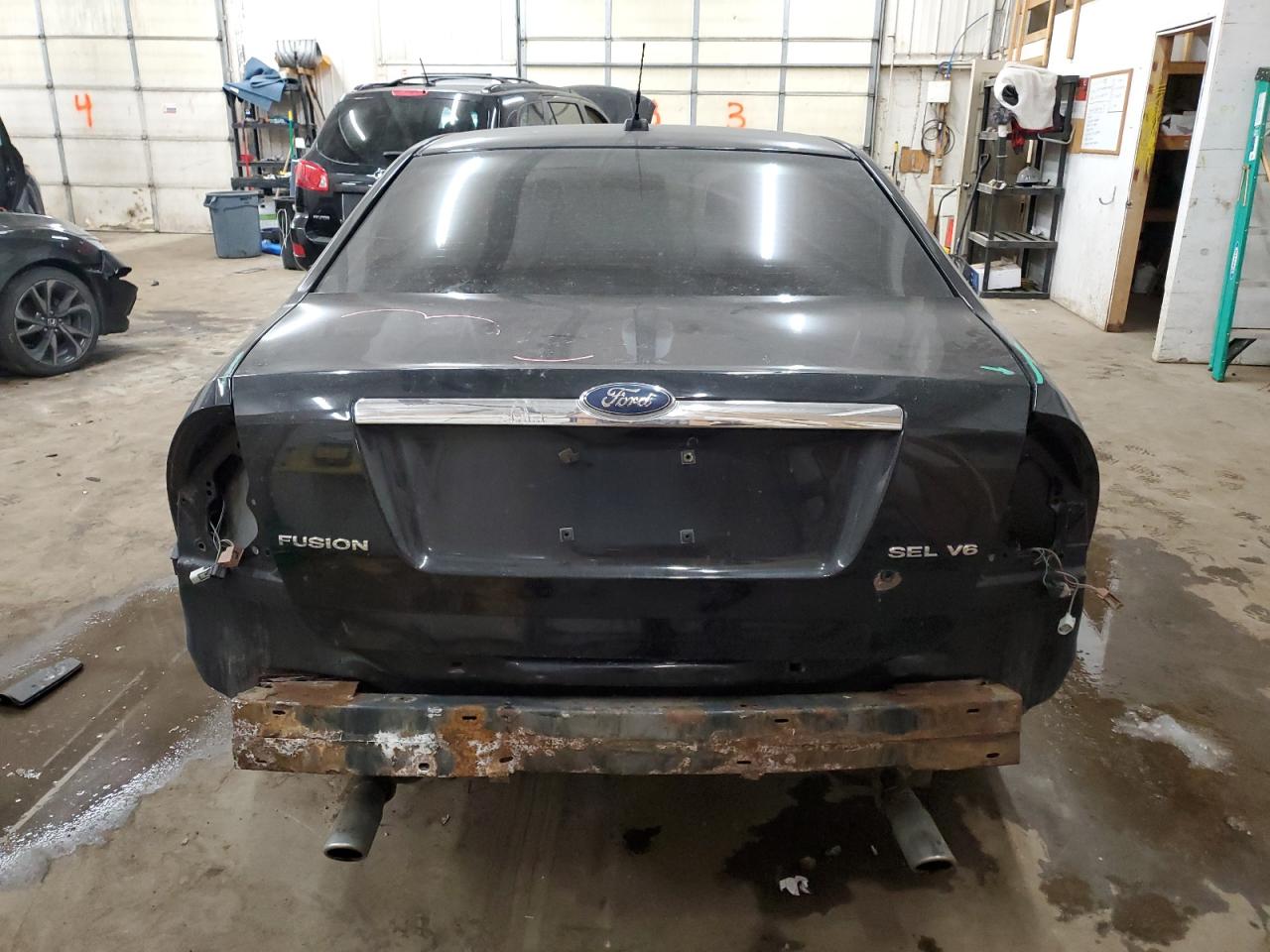 2007 Ford Fusion VIN 3FAHP08127R175975 Copart auction photo, rear end damage thumbnail 6